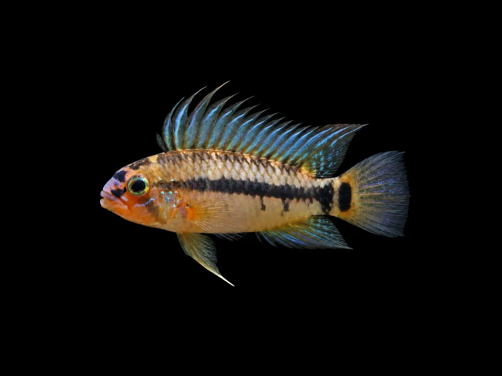 Masked dwarf cichlid (Apistogramma personata)