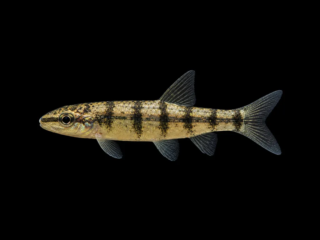 Banded darter tetra (Nannocharax fasciatus)