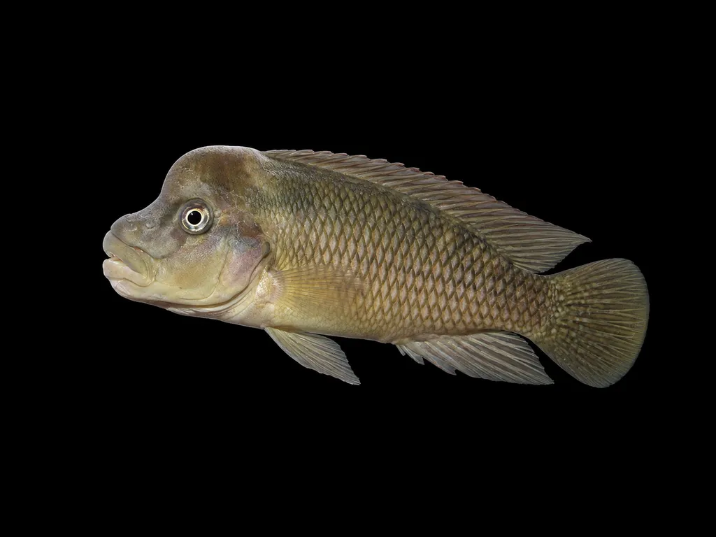 Gibbiceps buffalo head (Steatocranus gibbiceps)