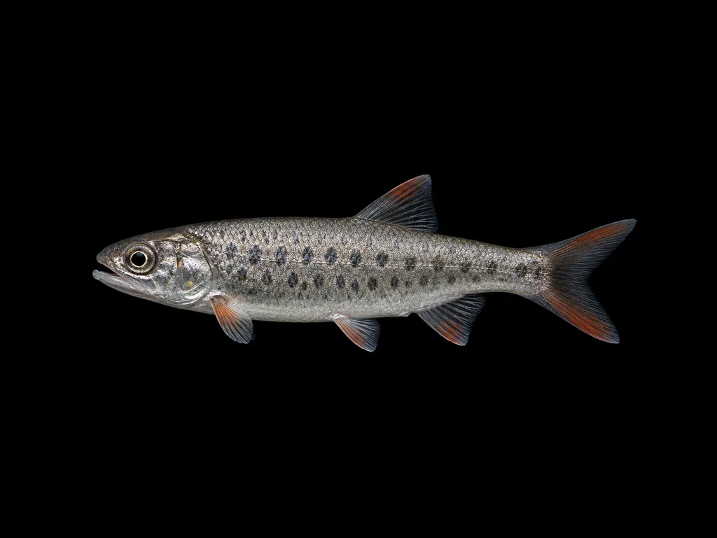 Burmese trout (Raiamas guttatus)