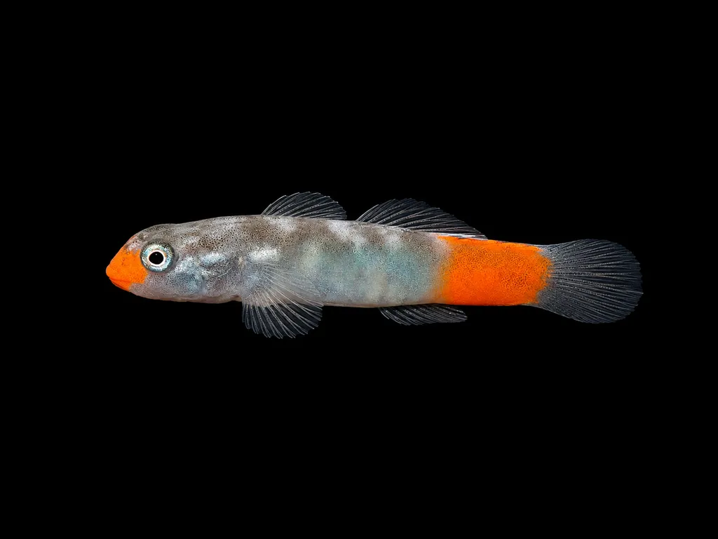Caledonian red nose goby (Lentipes kaaea)