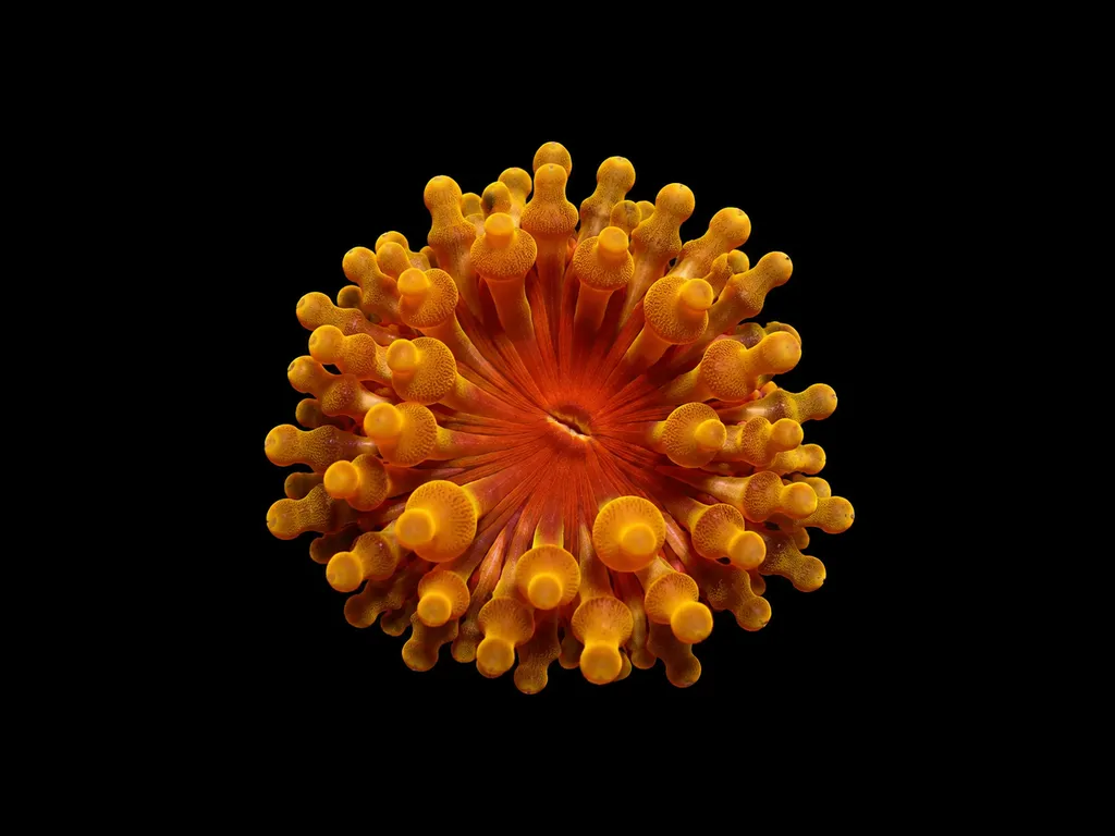 Chicago Sunburst bubble tip anemone (Entacmaea quadricolor)