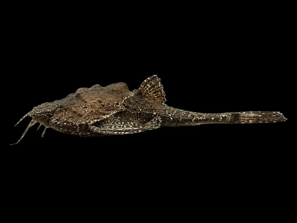 Craggy-head banjo catfish (Bunocephalus verrucosus)