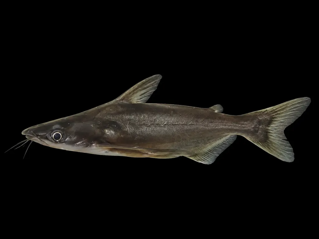 Dwarf dolphin catfish (Tympanopleura atronasus)