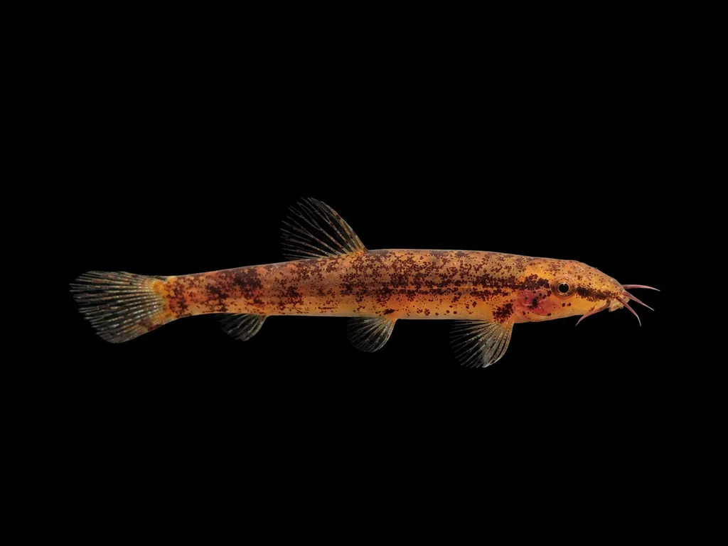 Dwarf lizard loach (Neohomaloptera johorensis)