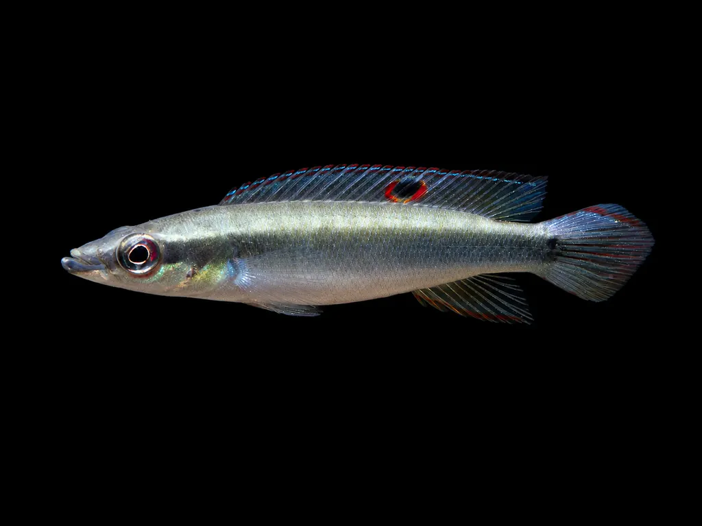 Eyespot dwarf pike (Wallaciia notophthalmus)