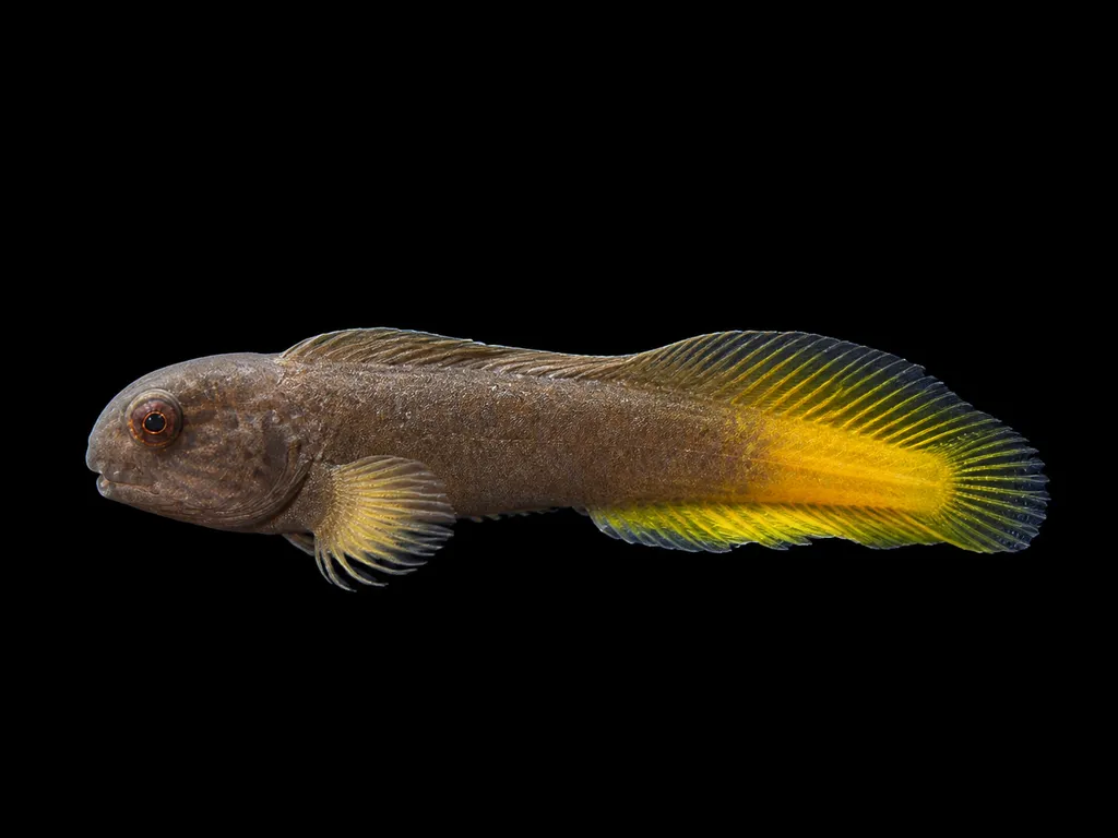 Flametail blenny (Enchelyurus flavipes)
