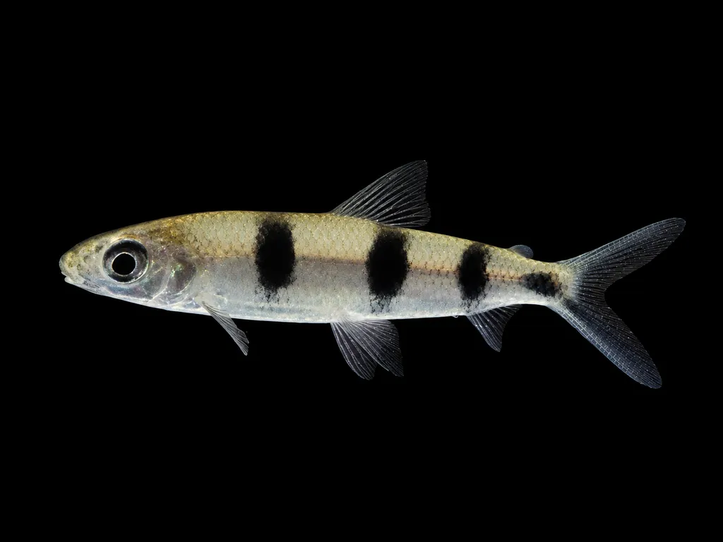 Fourspot hemiodus (Hemiodus quadrimaculatus)