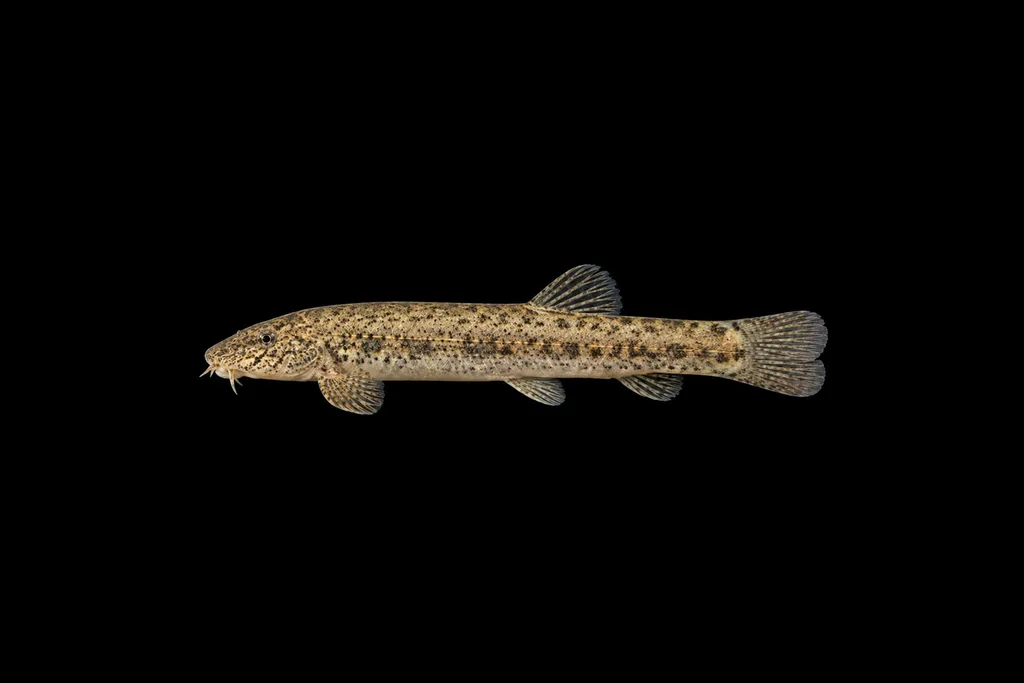 Freckled lizard loach (Formosania stigmata)