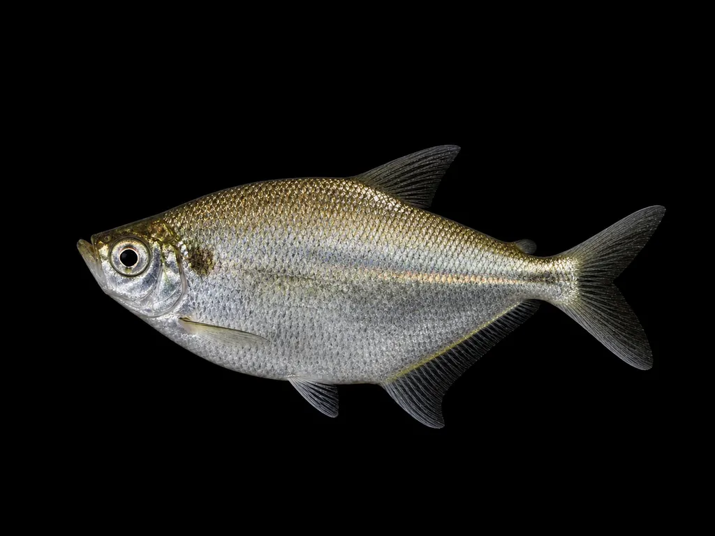 Giant river hatchetfish (Triportheus rotundatus)