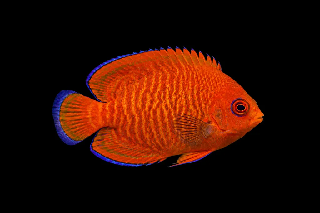 Golden angelfish (Centropyge aurantia)