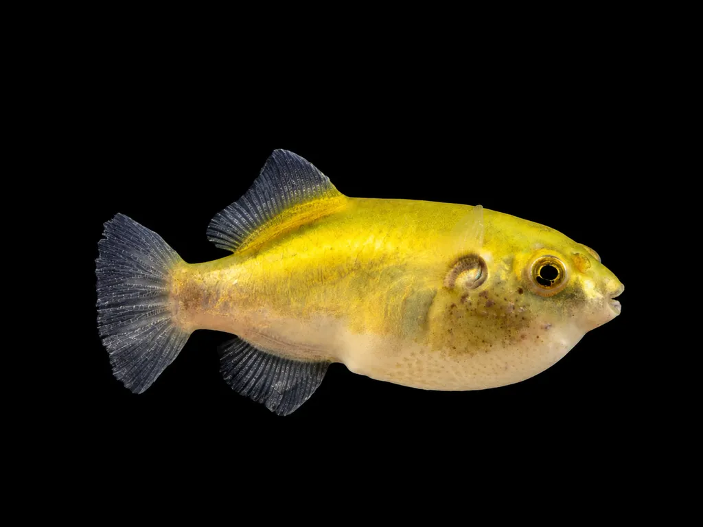 Golden puffer (Auriglobus modestus)