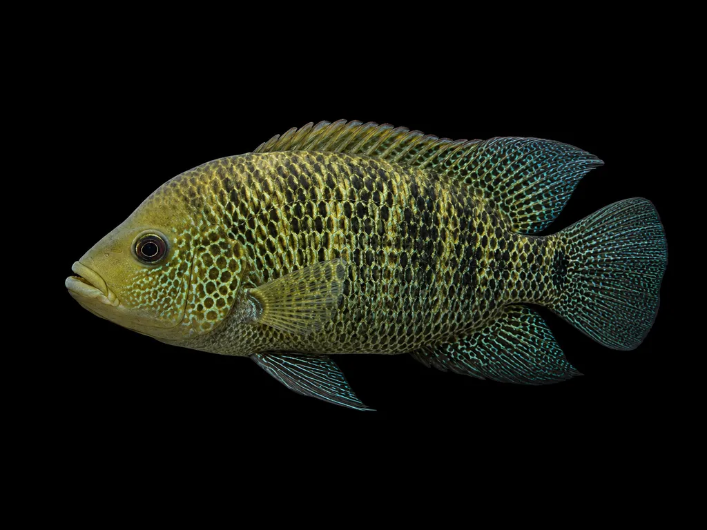Green guapote (Mayaheros beani)