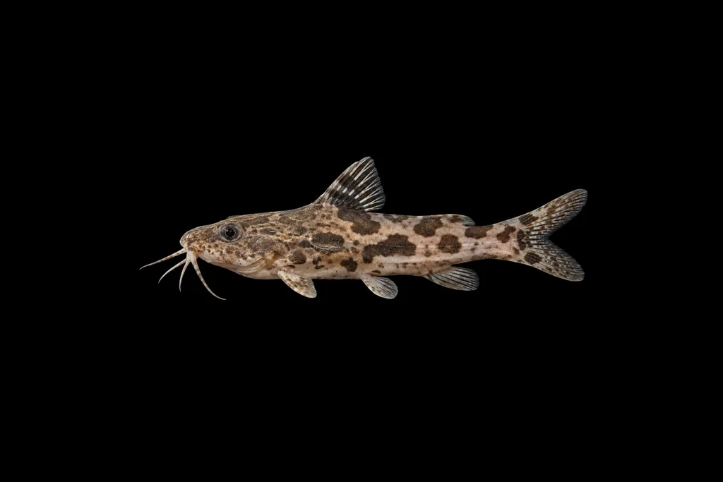 Harlequin moth catfish (Pseudolaguvia ribeiroi)