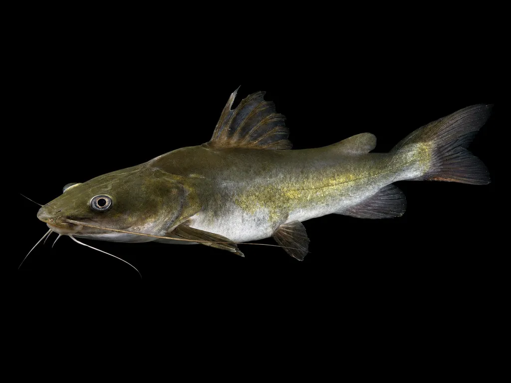 Redtail bagrid (Hemibagrus nemurus)