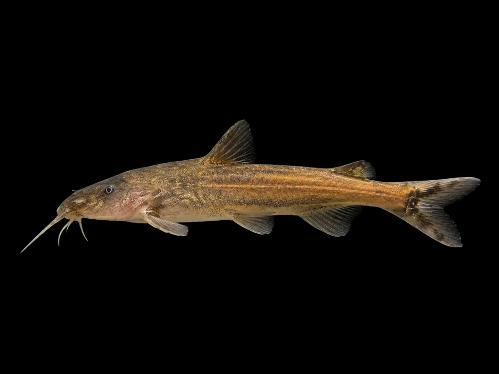 Indian copper catfish (Glyptothorax telchitta)