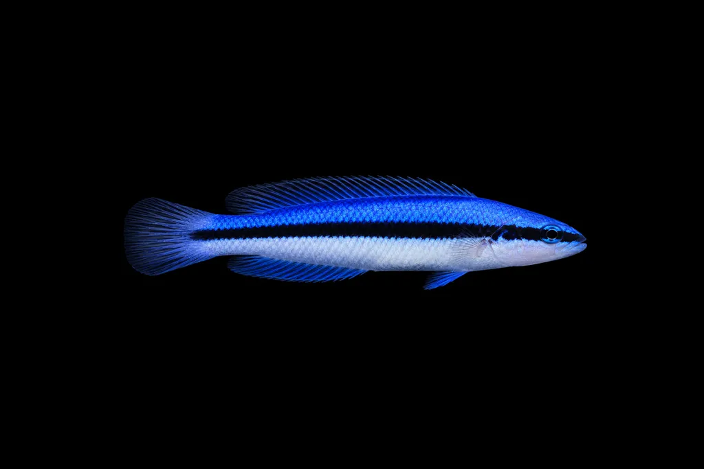 Indigo dottyback (Pseudochromis hybrid)