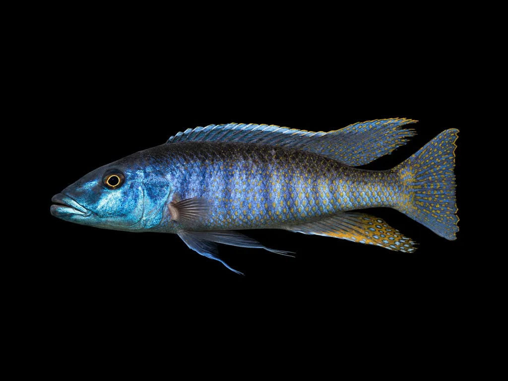 Malawi trout cichlid (Champsochromis caeruleus)