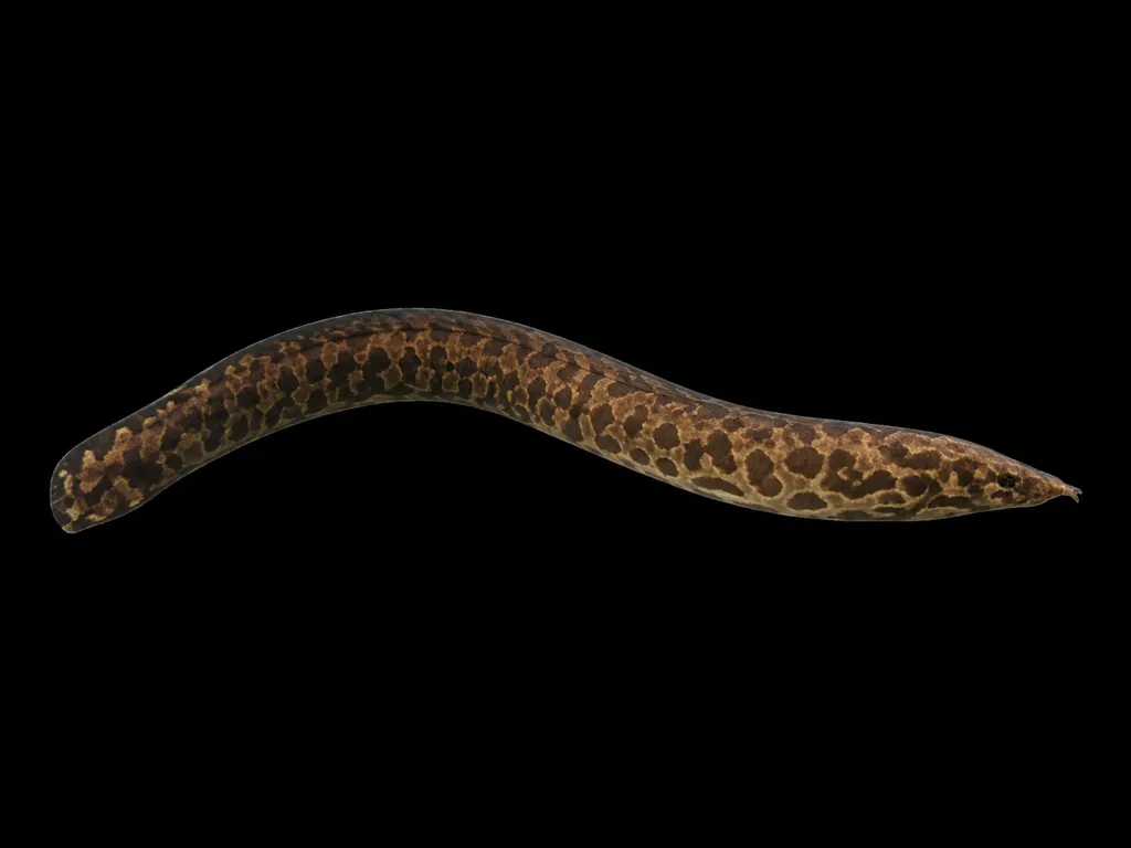 Marbled swamp eel (Synbranchus marmoratus)