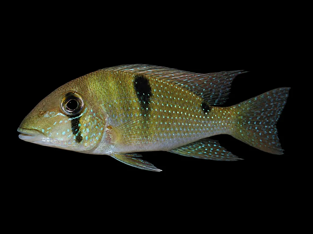 Maroni eartheater (Geophagus harreri)