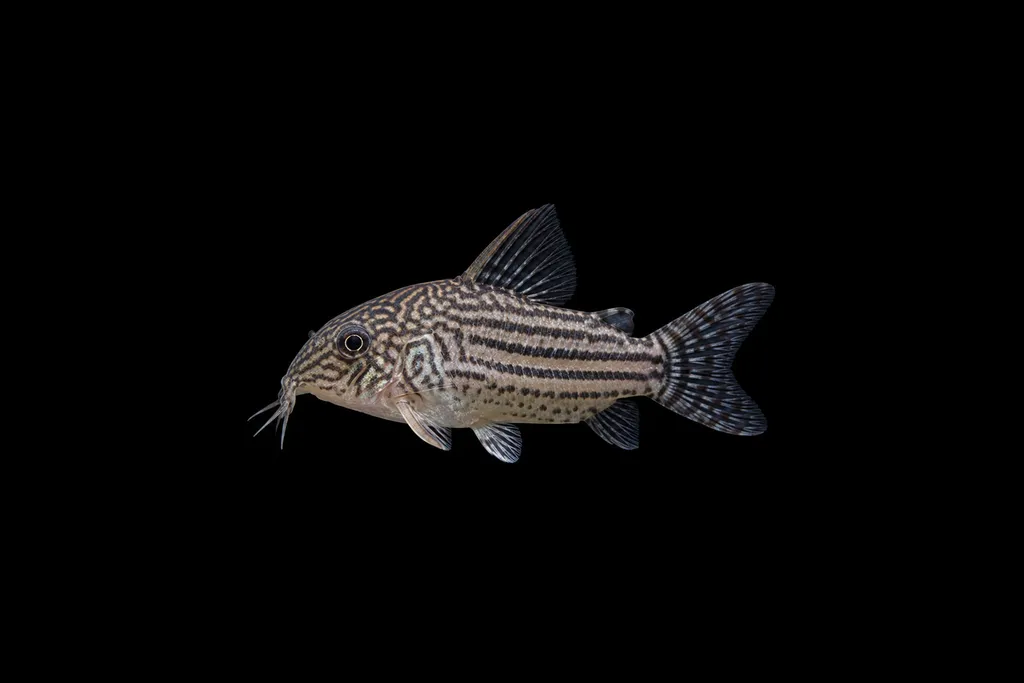 Ornate cory (Brochis ornata)