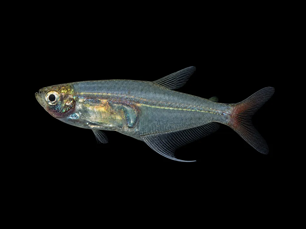 Paraguay glass tetra (Prionobrama paraguayensis)