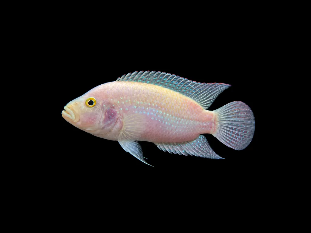 Pink Jack Dempsey (Rocio octofasciata)