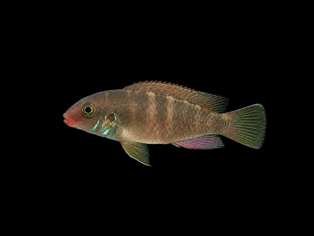 Red-lipped krib (Wallaceochromis rubrolabiatus)