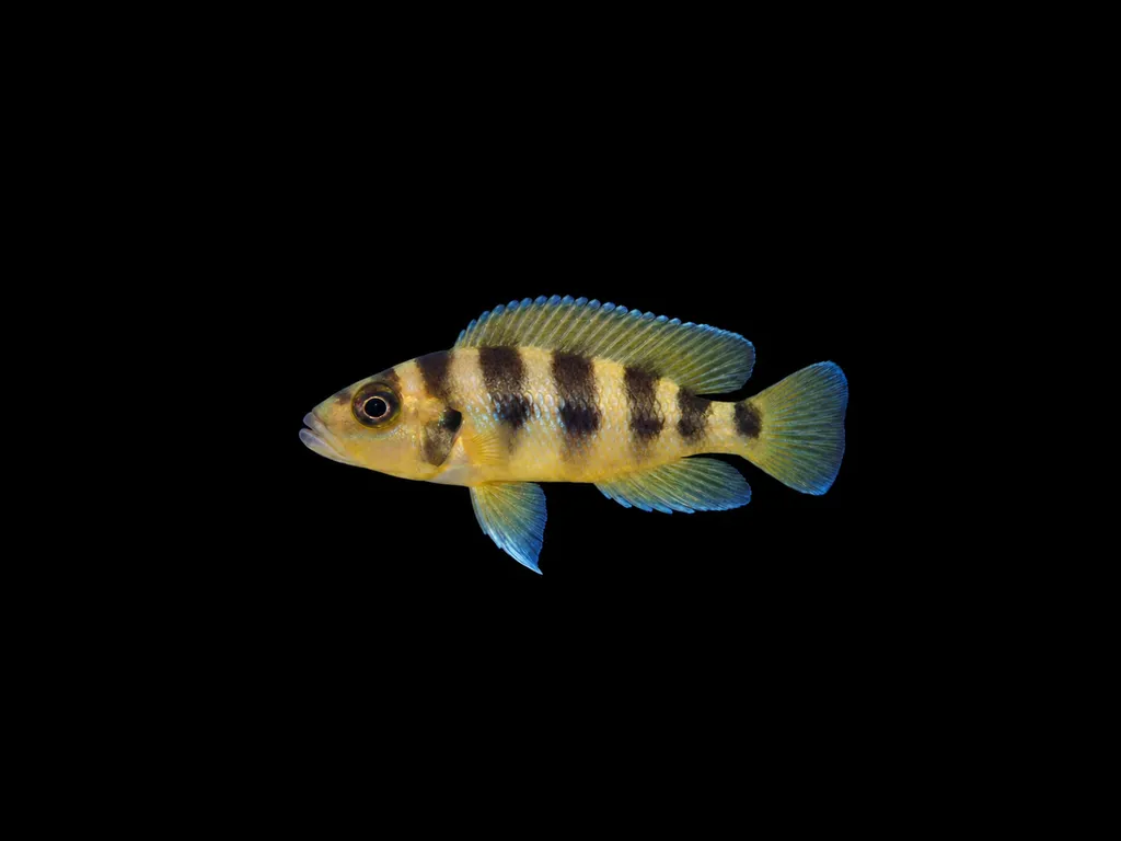 Six-bar lamprologus (Neolamprologus sexfasciatus)