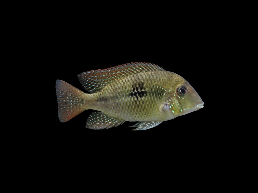 Smoothcheek eartheater (Gymnogeophagus gymnogenys)