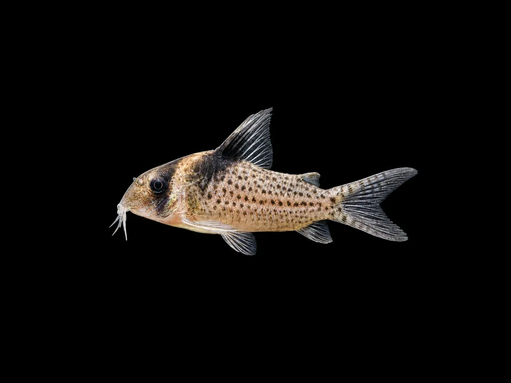 Bluespotted cory (Hoplisoma melanistium)