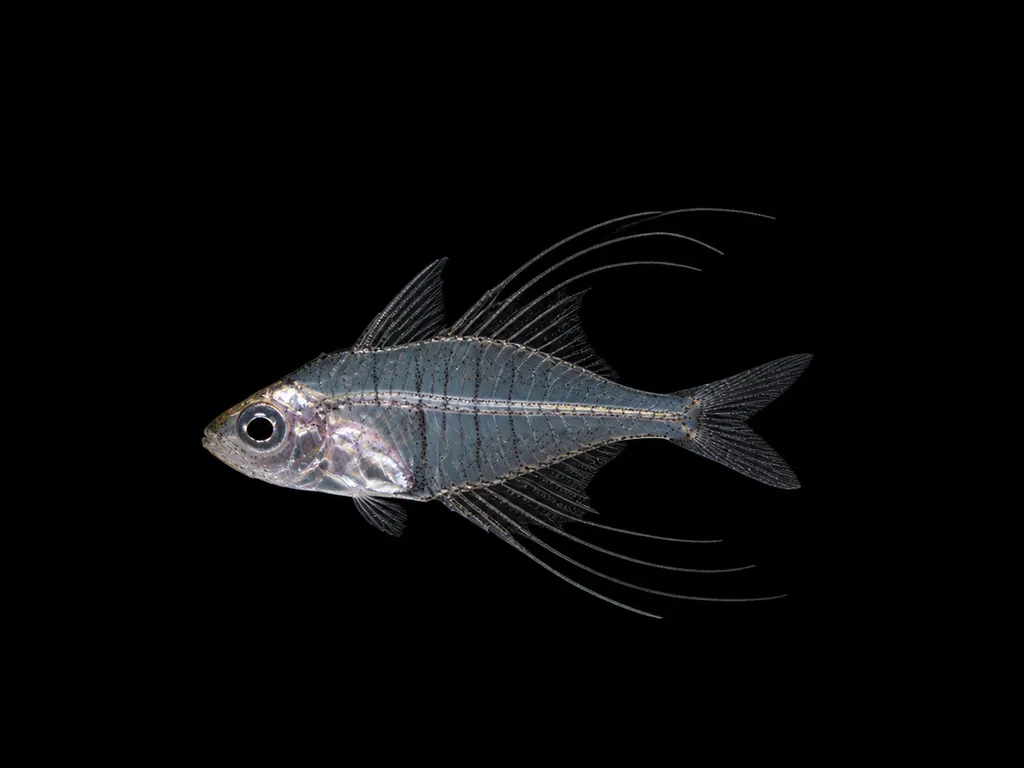 Threadfin glassfish (Gymnochanda filamentosa)
