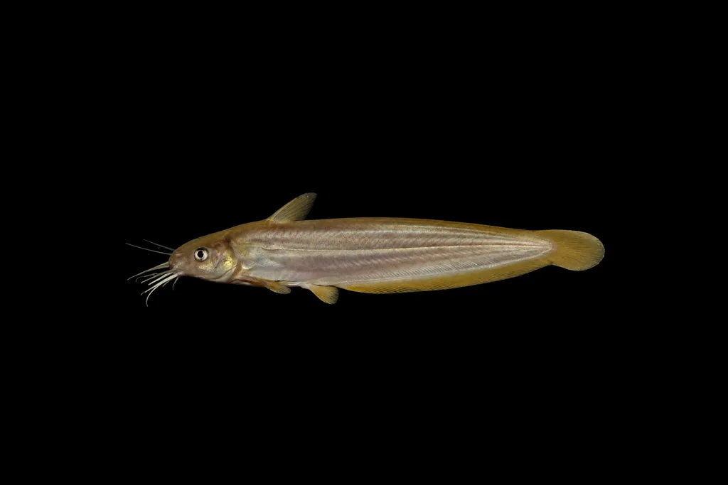 Yellow eel-tail catfish (Neosilurus hyrtlii)