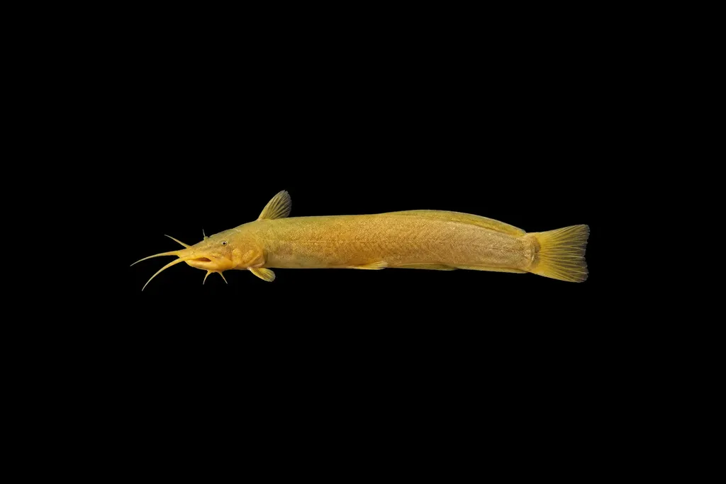 Yellow wax catfish (Amblyceps cerinum)