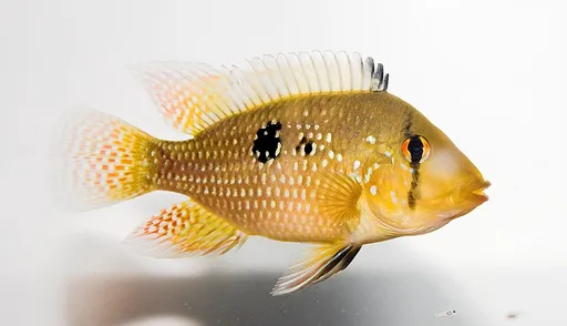 Pearl eartheater (Geophagus brasiliensis)