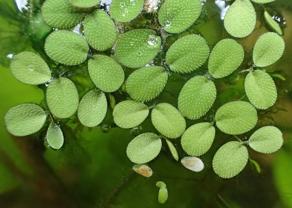 Water spangles (Salvinia minima)
