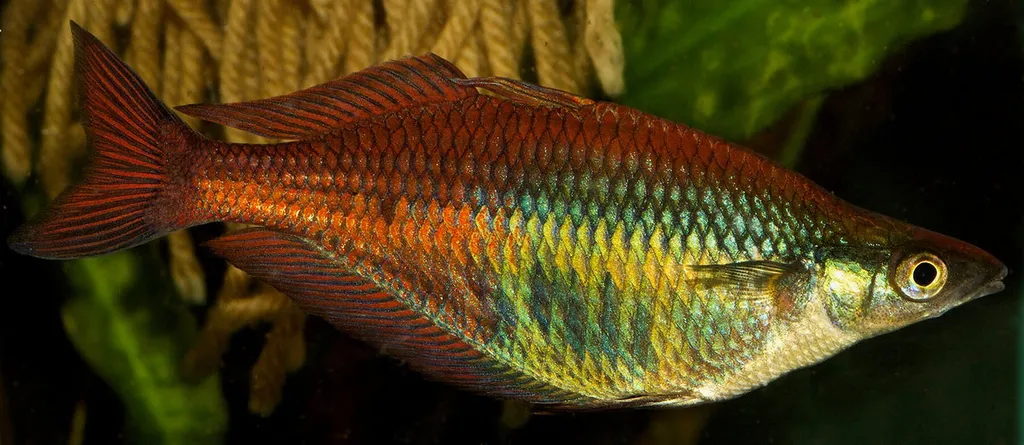 Barred rainbowfish (Chilatherina fasciata)